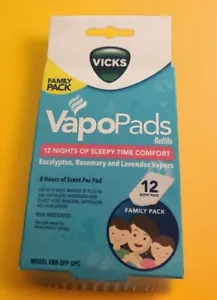 Familia perfumada de eucalipto lavanda romero Sleepytime Vicks (12 paquetes de recargas) - Imagen 1 de 2