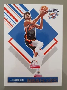 2024-25 Panini NBA Hoops Tribute Chet Holmgren #289 OKC Thunder Basketball - Picture 1 of 2