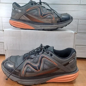 MBT Shoes Mens 9 Simba ATR Charcoal Orange Running Trail Walking Low Lace up - Picture 1 of 23