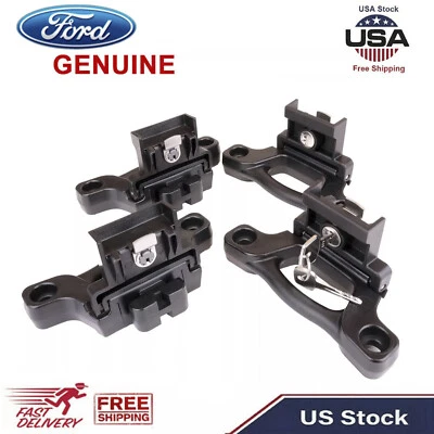 Juego de bloqueo de tacos de plataforma de amarre de caja para camioneta Ford F-150 F-250 15-24 OEM Foto 1 de 4