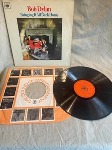1965 Bob Dylan Bringing it all Back Home. 1st Press 33 Mono. EX+ condition - Imagen 1 de 16