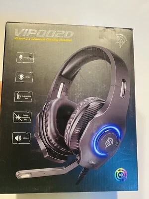 EasySMX virtual 7.1 channels gaming headset49-113k NEW USB Plug - Image 1 of 4