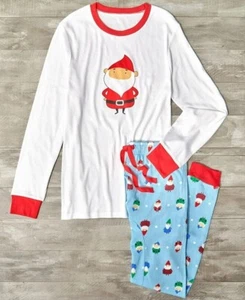 Secret Santa Men's Gnome Pajamas - Christmas Shirt Pants Lounge Set Size Large  - Picture 1 of 4