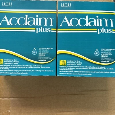 Acclaim Plus Extra Body Acid Perm para cabello normal, fino o teñido (paquete de 2) Foto 1 de 4