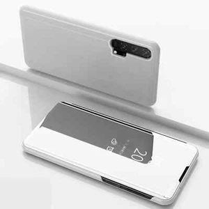 Smart Mirror Flip Cover View Phone Case Stand For Samsung S23 S22 S21 S20 Ultra - Picture 1 of 29
