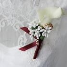 Calla  Wedding Bridal Bridesmaid Wrist Flower Corsage
