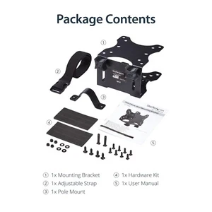 Brand New StarTech ACCSMNT Mini PC Thin Client VESA Mounting Bracket - Afbeelding 1 van 3