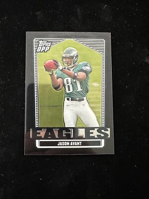 2007 Topps DPP Draft Picks and Prospects Eagles Jason Avant Black Chrome #97 - Image 1 of 4