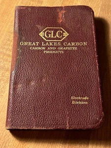 Vintage Great Lakes Carbon Calendar Notebook 1956 - Picture 1 of 19