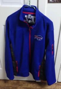 Buffalo Bills NFL Team Apparel Men's Large Full Zip Shirt Sweater New W/ Tags C2 - Picture 1 of 5