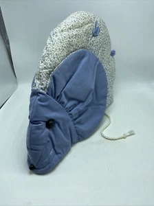 Mouse Blue & White Tea Pot Cover Cozy Vintage 14" x 10" Handmade - Picture 1 of 12