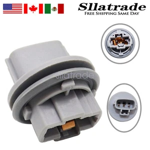 Front Turn Signal light Connector Plug Harness & Bulb Socket Fit For Toyota - Picture 1 of 6