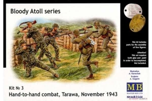 Master Box MB3544 Bloody Atoll serie Kit Nº 3 combate cuerpo a cuerpo escala 1/35 - Imagen 1 de 4
