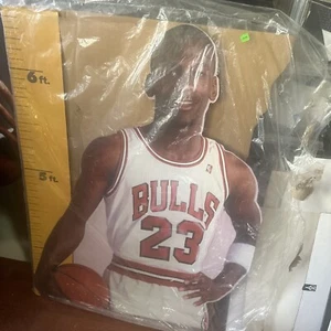 Michael Jordan Life Size NBA Cardboard Cut Out Jordan 4 1987 Vintage - Picture 1 of 3