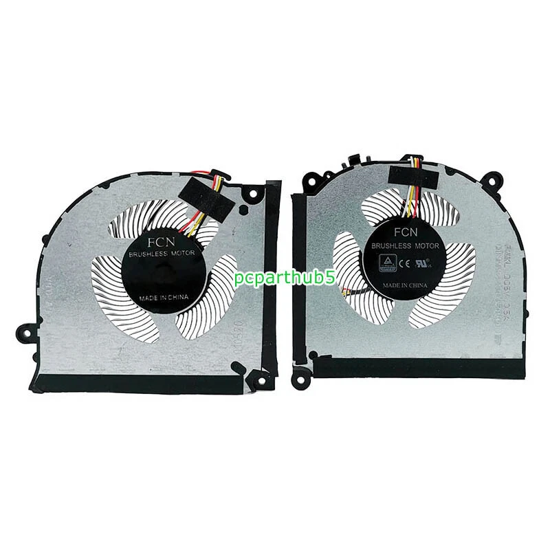 Nuevo Ventilador de refrigeración Clevo PC50 PC50DN2 PC51 PC70 PC70HS Sager NP8752N2 CPU/GPU Foto 1 de 1