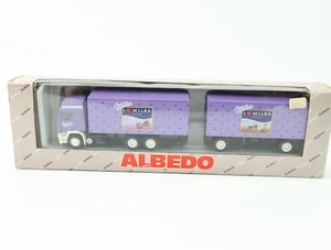 Albedo H0 Modellauto LKW Hängerzug "I Love Milka" 1:87 - Bild 1 von 2