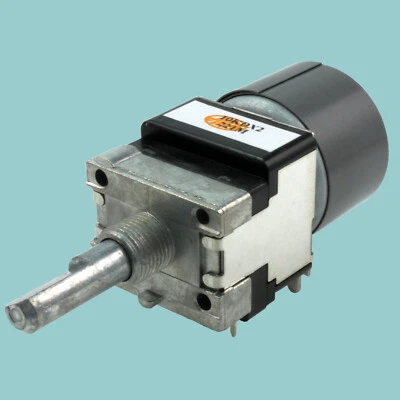 ALPS 10K Potentiometer Motorpoti stereo Poti log. Lautstärke RK16 6mm RK16812MG - Bild 1 von 4