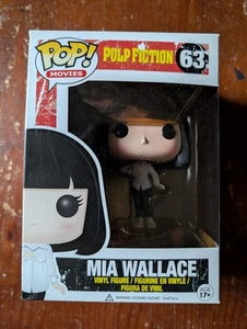 Funko POP! Movies Pulp Fiction Mia Wallace #63 Vinyl Figure In Box - Picture 1 of 6