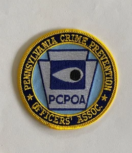 Pennsylvania Crime Prevention Officers' Association PCPOA Patch - Picture 1 of 3