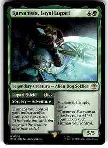 Karvanista, Loyal Lupari Universes Beyond: Doctor Who Regular MTG - Picture 1 of 2