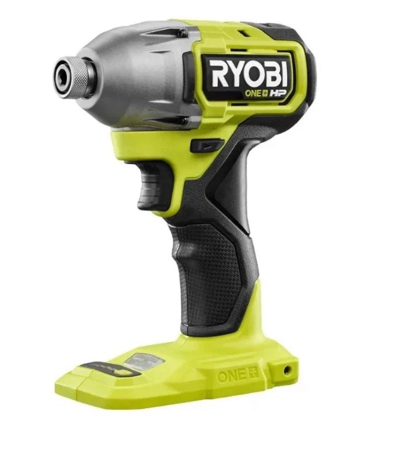 Driver de impacto hexagonal Ryobi ONE+ HP 18V sem escova Corless 1/4" 4 modos (somente ferramenta) - Imagem 1 de 1