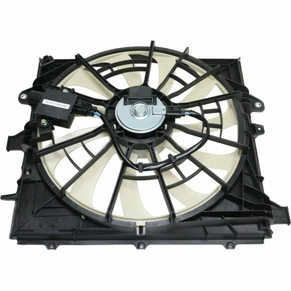 For Cadillac CTS Radiator and A/C Condenser Fan Assembly 2014 2015 2.0L /3.6L Foto 1 de 4