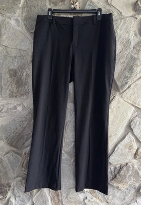 Pantalones de vestir negros para mujer Nine West Barely Bootcut 14P Foto 1 de 4