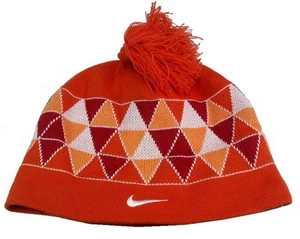 NIKE Mädchen Kinder Mütze One Size Herbst Winter Hut Capy Girls Kids Orange - Bild 1 von 1