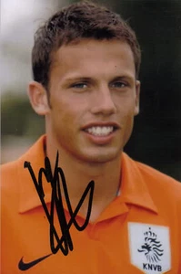 HOLLAND: JOHN HEITINGA SIGNED 6x4 PORTRAIT PHOTO - Bild 1 von 1