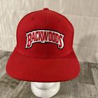 Backwoods Hat Cap Mens Red Snapback One Size Adjustable Cigar Smoking Adult