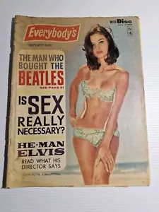 Everybody's with Disc Magazine July 13, 1966 The Walker Brothers Saturday Date - Picture 1 of 7