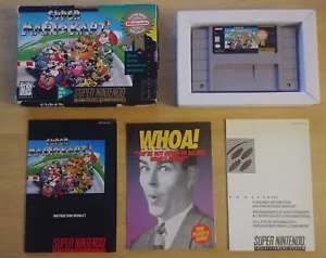 Super Mario Kart (Nintendo SNES, 1992) Best of Edition. Tested & Works!! CIB!! - Picture 1 of 15