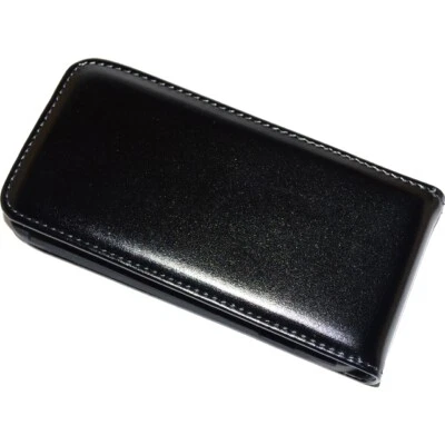 Book Case Flip Cover Prestige Portfolio Verticale Htc One V Nero Black Neg To - Immagine 1 di 3