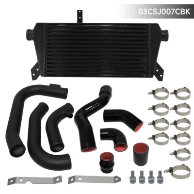 Front Mount Intercooler+Pipe Kit For Audi A4 1.8T Turbo B6 Quattro 2002-2006 BK - Image 1 of 4