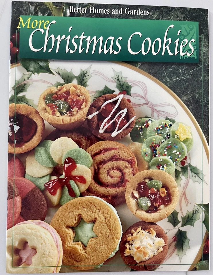 Better Homes and Gardens More Christmas Cookies 1998