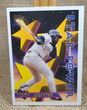 1996 Topps Star Power Tony Gwynn HOF Baseball Card #1 San Diego Padres FREE S&H