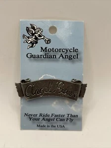 Schutzengel Motorrad Pin Neu Vintage Reit Pin Retro Harley Motorräder - Bild 1 von 2