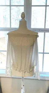 O'neill Woman's Off The Shoulder Long Sleeve Top - Picture 1 of 9