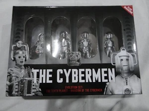 THE CYBERMEN - Evolution Set - BBC Doctor Who Figurine Collection - NO MAGAZINE - Picture 1 of 9