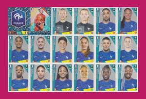France National Team - Panini FIFA Women’s World Cup 2023 - 18 Stickers