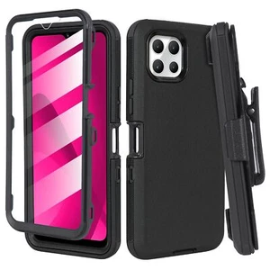Designed for T-Mobile Revvl 7 5G Case with Belt Clip Holster Built-in Screen ... - Picture 1 of 8
