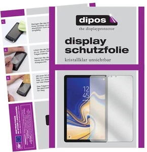 2x Protection pour Samsung Galaxy Tab S4 Film de d'écran protecteur clair dipos - Photo 1/4