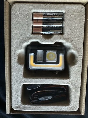 Duracell 575 Lúmenes LED COB Lámpara Cabeza 6 Modos de Haz Baterías Incluidas Foto 1 de 4