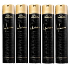 5x Loreal Infinium Haarspray Strong Haarlack 500 ml