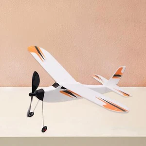 Rubber Band Powered Airplane Airplane Model Toy for Sport Playground Outdoor - Picture 1 of 10