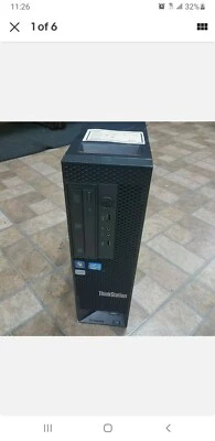 Lenovo ThinkStation C30 | 1x E5-2620 | 2.0GHz | 250GHDD | 8GB RAM | Windows 7Pro - Image 1 of 3