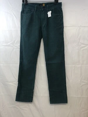 Pantaloni Donna J.Crew 100% Cotone Taglia 29/32 Colore Verde Nuovo !!! - Immagine 1 di 4