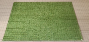 TROCKEN/NASS ABWISCHBARE Matten - 24" x 36" - Grünland - Gummirücken, so dass sie flach liegen - Bild 1 von 1