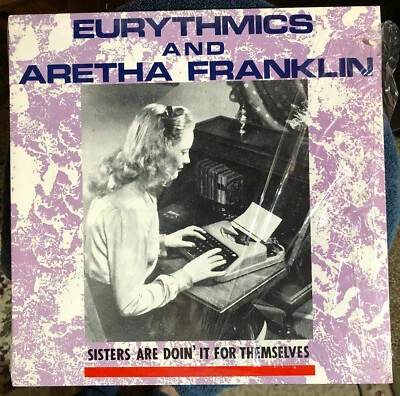 EURYTHMICS & ARETHA FRANKLIN (12" Single, 33rpm) Sisters are... RCA Vict 1985 NM - Image 1 of 4