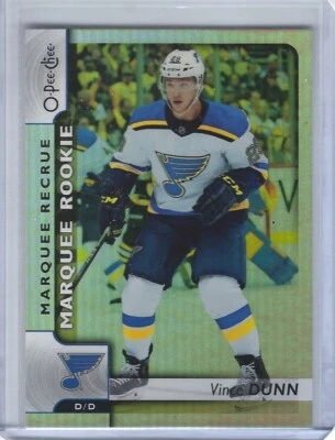 2017-18 O-Pee-Chee Rainbow #635 Vince Dunn Rookie Card - Image 1 of 2